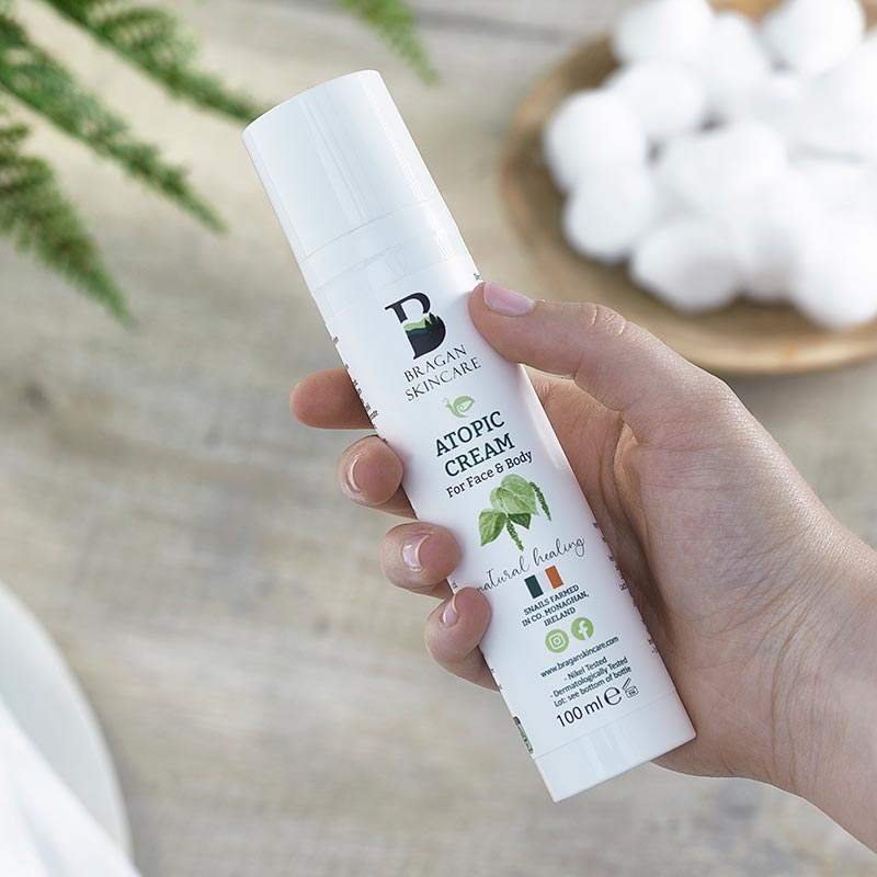 Rash on Penile Shaft, Treatment for Eczema Without Steroids, what is an atopic cream, snail skin care, snail farm, psoriasis treatment, Snail Mucin Atopic Cream 100ml