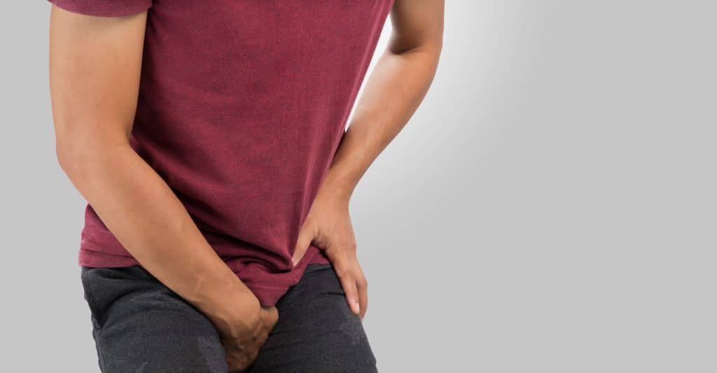 Penile skin irritation