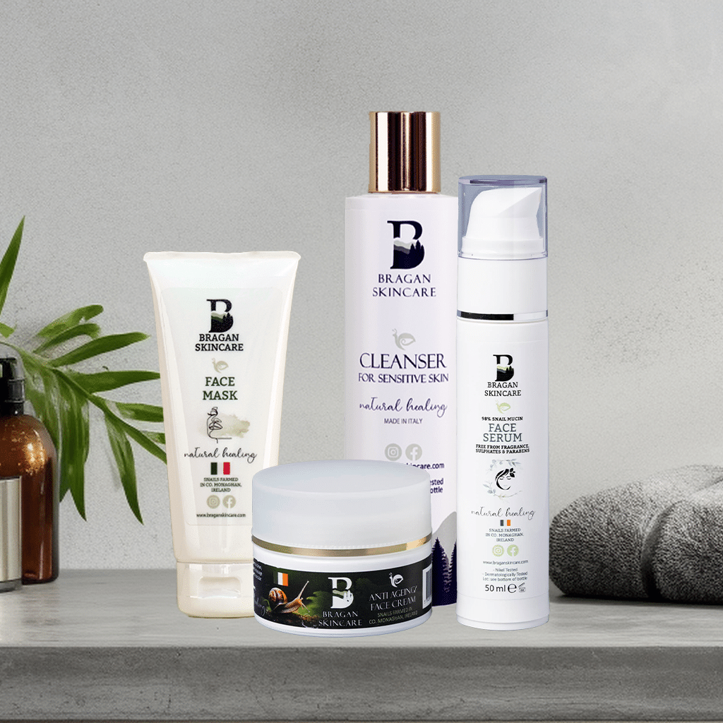 Bragan`s Face Cream, Face Mask, Face Serum and Cleanser